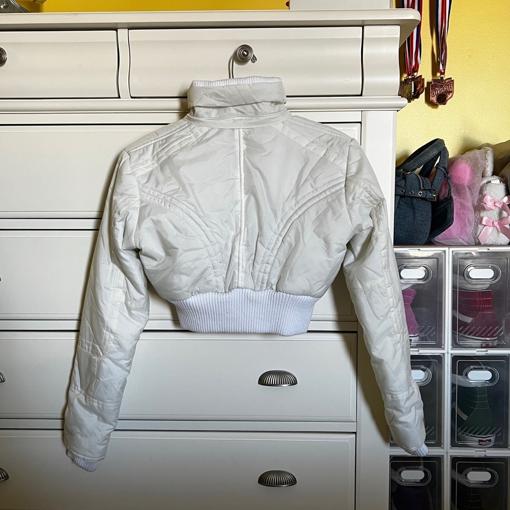 Cavalini White Jacket - Size Small - image 8